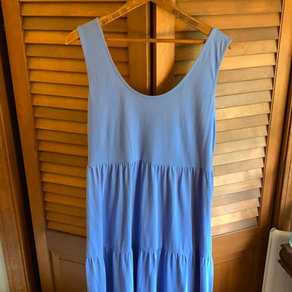 J. Crew Tiered Maxi Dress